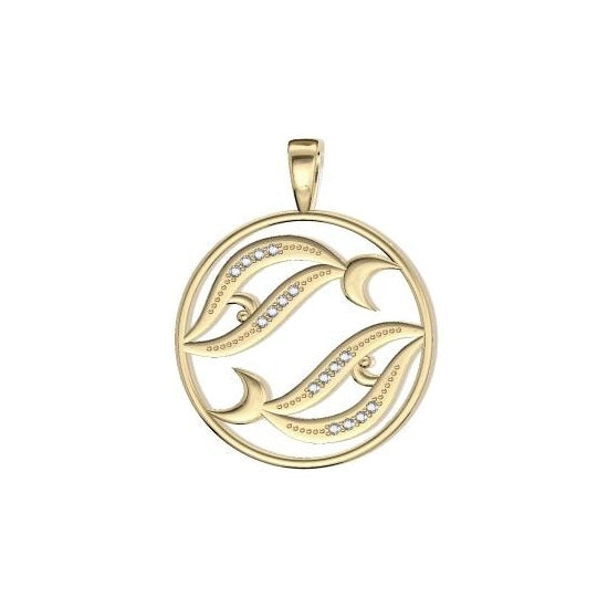 Item Number: J34523-0-Pisces - Cad Ready Design