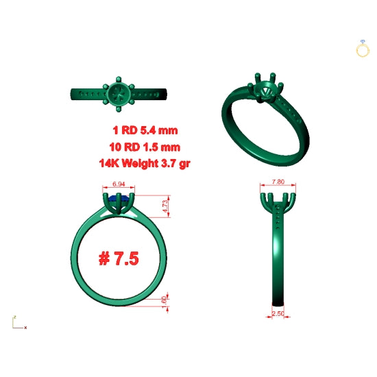 Item Number: D37710-1 - Cad Ready Design