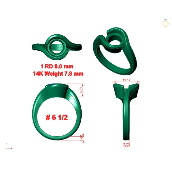 Item Number: D42641-8 - Cad Ready Design