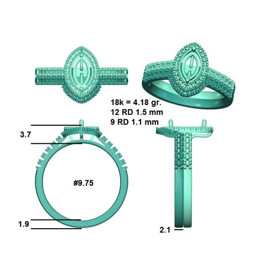 Item Number: D42844-1 - Cad Ready Design