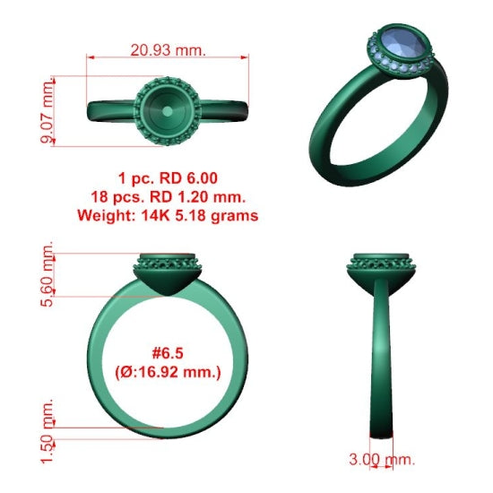 Item Number: D47358-6 - Cad Ready Design