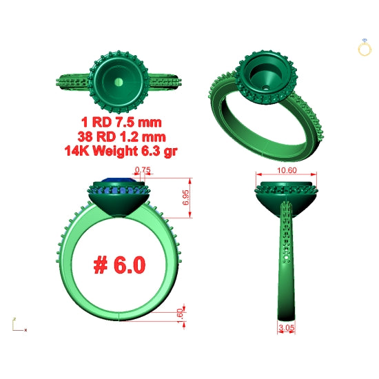 Item Number: D47358-7 - Cad Ready Design