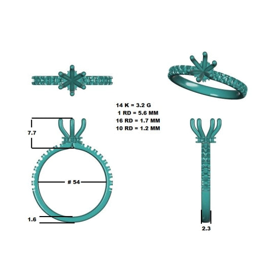 Item Number: D51412-5 - Cad Ready Design