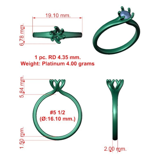 Item Number: D53135-4 - Cad Ready Design