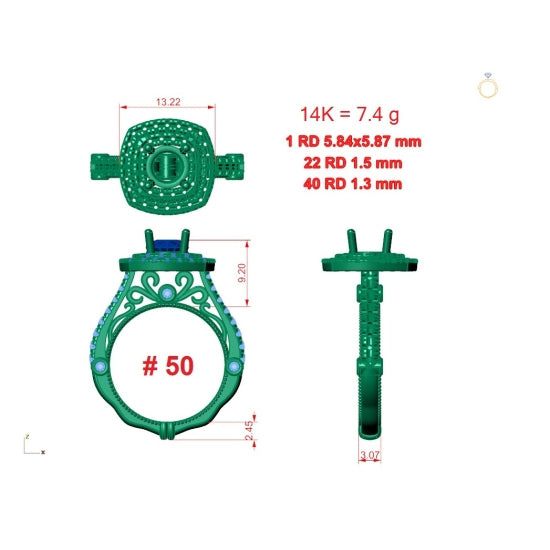 Item Number: D53160-1 - Cad Ready Design