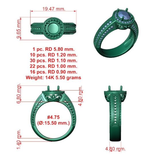 Item Number: D53817-1 - Cad Ready Design