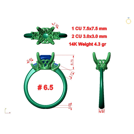 Item Number: D53977-2 - Cad Ready Design