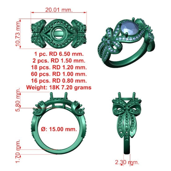 Item Number: D54015-1 - Cad Ready Design