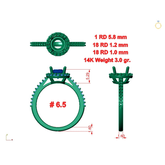 Item Number: D54190-3 - Cad Ready Design