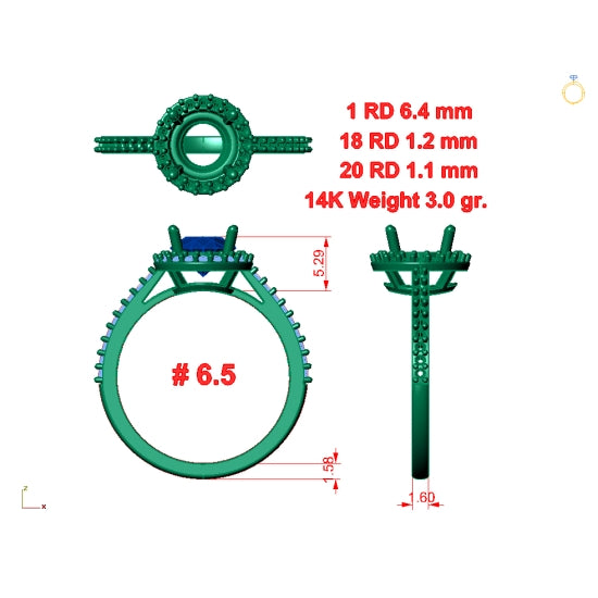 Item Number: D54190-4 - Cad Ready Design