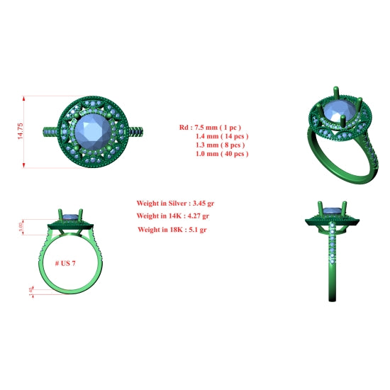 Item Number: D55050-1 - Cad Ready Design
