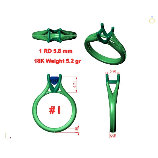 Item Number: D55152-1 - Cad Ready Design