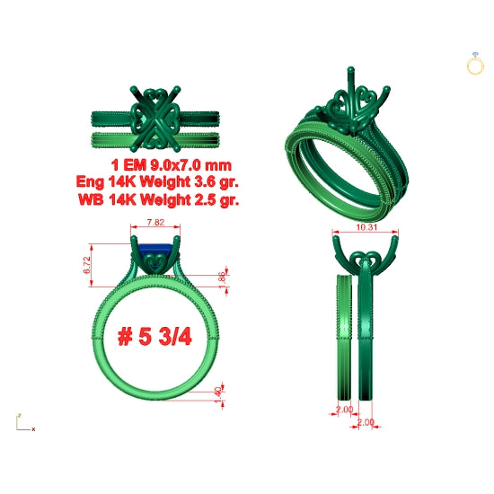 Item Number: D55168-2 - Cad Ready Design