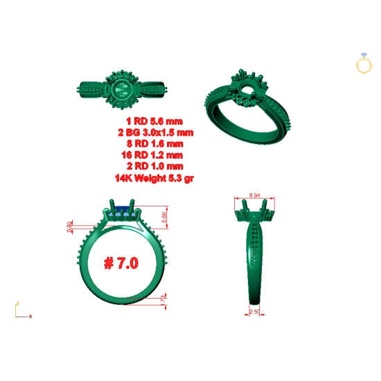 Item Number: D55370-1 - Cad Ready Design
