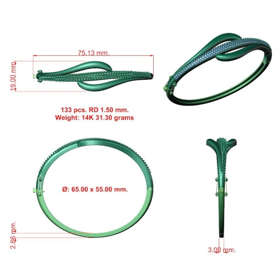 Item Number: H54009-4 - Cad Ready Design