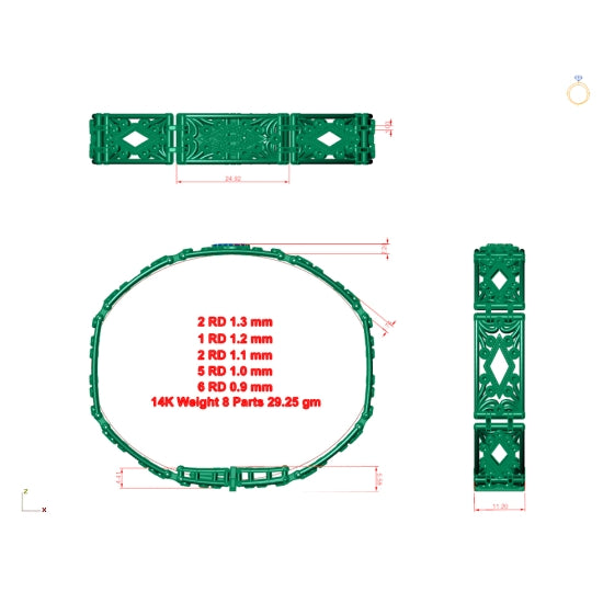 Item Number: M53103-4 - Cad Ready Design