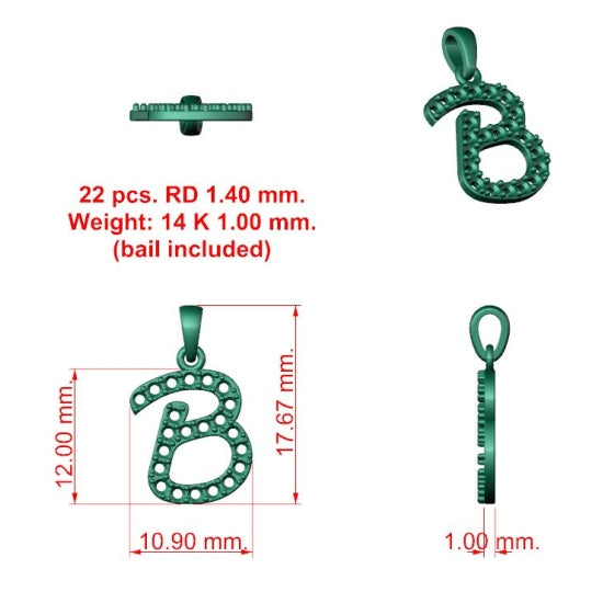 Item Number: N53685-B - Cad Ready Design