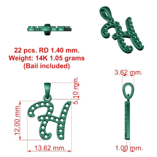 Item Number: N53685-H - Cad Ready Design