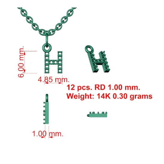 Item Number: N53701-H - Cad Ready Design