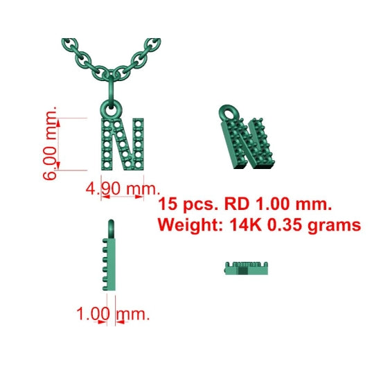 Item Number: N53701-N - Cad Ready Design