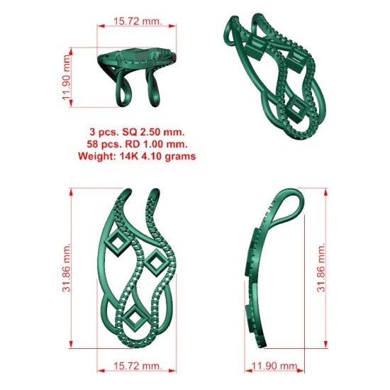 Item Number: N53810-2 - Cad Ready Design