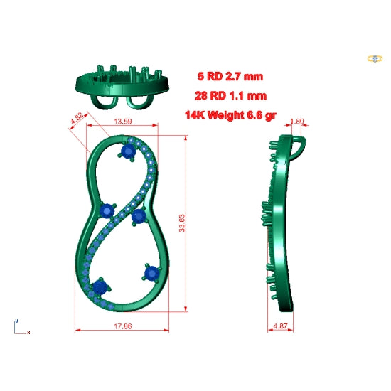 Item Number: N54030-2 - Cad Ready Design