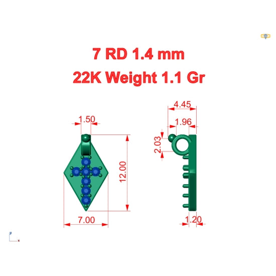 Item Number: N54461-2 - Cad Ready Design