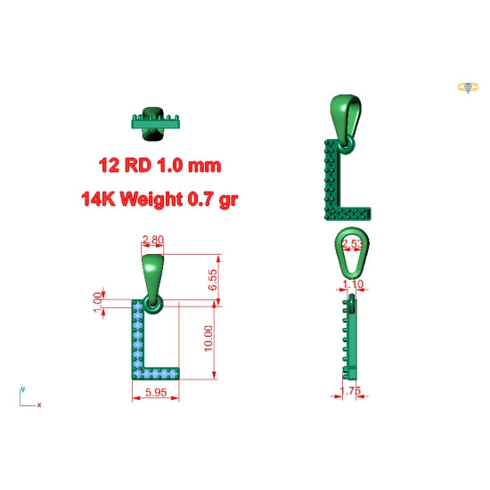 Item Number: N55500-L CAD Ready Design