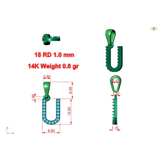 Item Number: N55500-U CAD Ready Design
