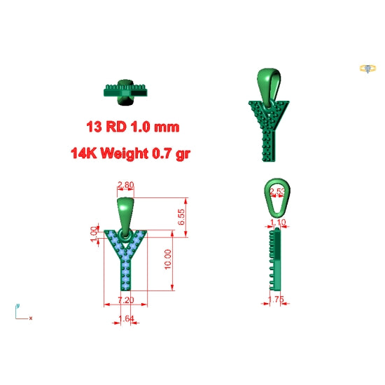 Item Number: N55500-Y CAD Ready Design