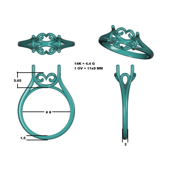 Item Number: R17415-2 - Cad Ready Design