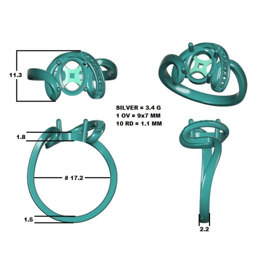 Item Number: R41738-4 - Cad Ready Design