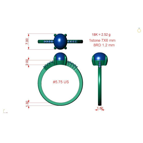 Item Number: R53309-1 - Cad Ready Design