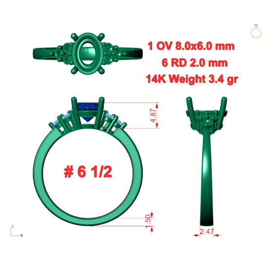 Item Number: R53412-1 - Cad Ready Design