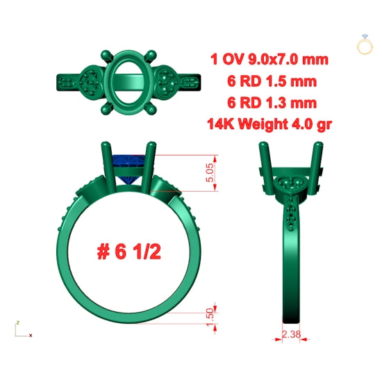 Item Number: R53414-1 - Cad Ready Design