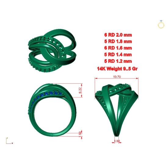 Item Number: R54020-1 - Cad Ready Design