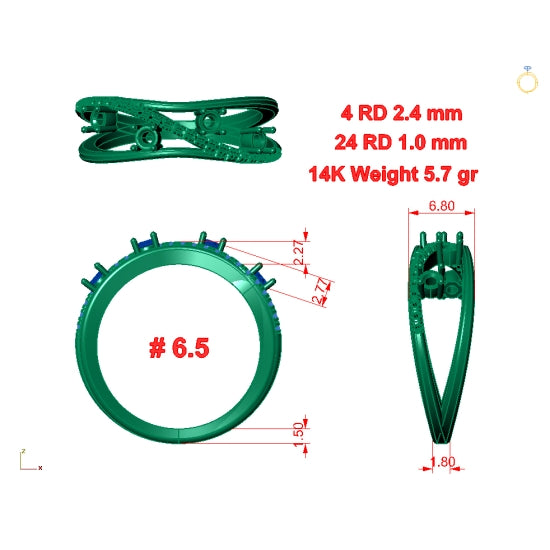 Item Number: R54030-1 - Cad Ready Design