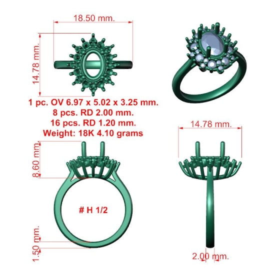 Item Number: R54067-2 - Cad Ready Design