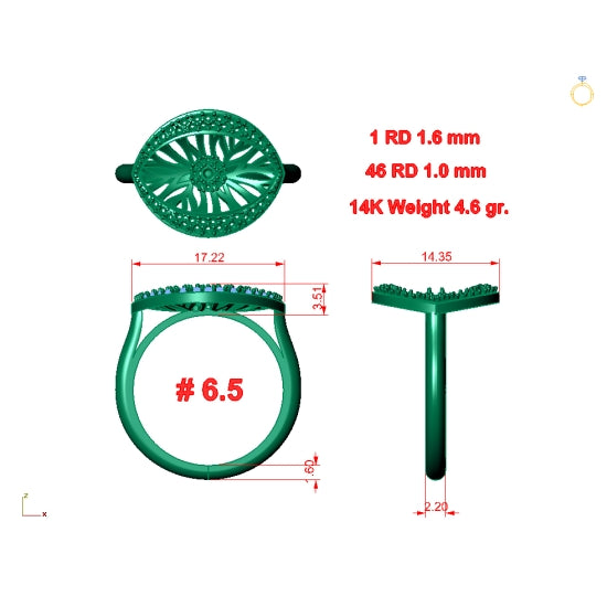 Item Number: R54220-2 - Cad Ready Design