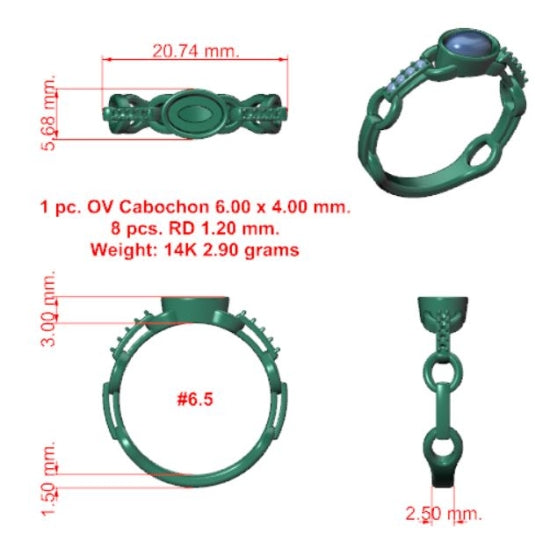 Item Number: R54230-4 - Cad Ready Design