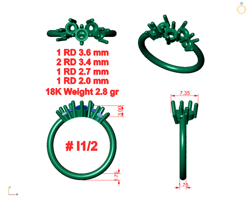Item Number: R55245-2 - Cad Ready Design