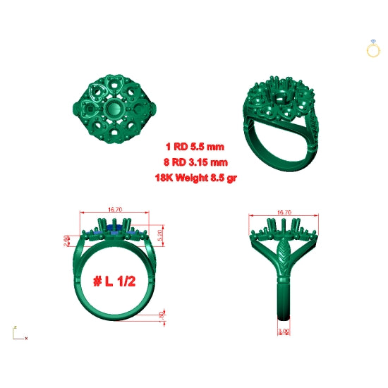 Item Number: R55319-1 - Cad Ready Design