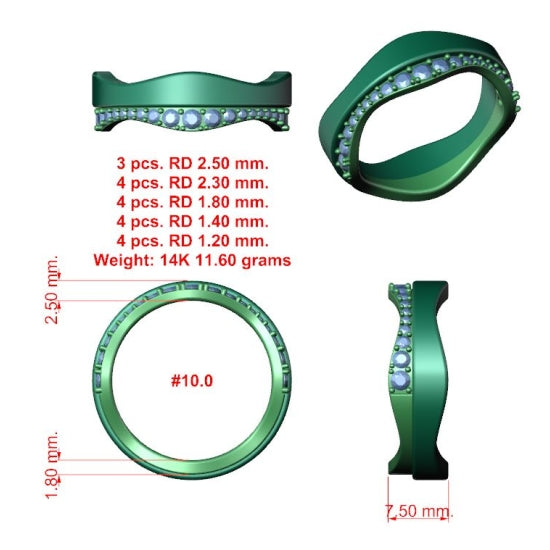 Item Number: W54138-1 - Cad Ready Design